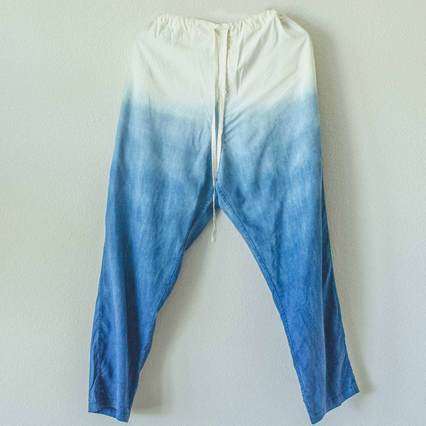 Bodies as Clothing  Parachute Pants in Indigo Silk Fujiette – Housework